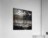 Abandoned Restaurant Acrylic Print
