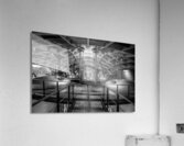 Scottish Whisky Distillery - Black and White Edition Impression acrylique