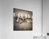 Vintage Mechanical Hammer Impression acrylique