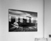 Crawton Field Roller Acrylic Print