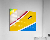 Maltese Luzzu Bow Impression acrylique