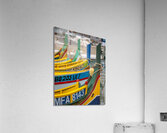 Maltese Luzzu Boats Acrylic Print