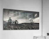 Old Cottage and Tree Acrylic Print