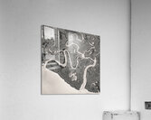 Salt Marsh Channels Impression acrylique