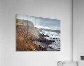 Coastal Walk at Sandymouth Impression acrylique