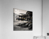 Auchmithie Coastline Acrylic Print