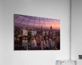 Chicago at Dusk Acrylic Print