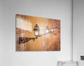 Rome Street Lamps Impression acrylique