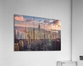 New York Sunset Acrylic Print