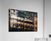 Chicago Tribune Sign Acrylic Print