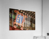 Chinese Ancient Palace Plaque Impression acrylique