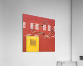 Yellow Door Big Arrow Acrylic Print