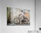 Little Children on a Bicycle Acrylic Print