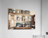 Vintage Kitchen Cupboard Impression acrylique