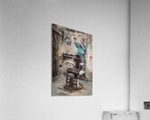 Street Barber Impression acrylique