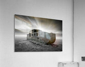 Blakeney Boat Wreck Acrylic Print