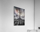 Llanddwyn Island Celtic Cross Acrylic Print