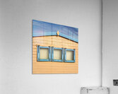 Three Blue Windows Impression acrylique