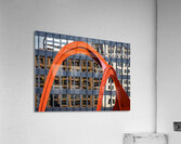 Flamingo Reflections Impression acrylique