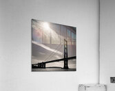 Golden Gate Silhouette Acrylic Print