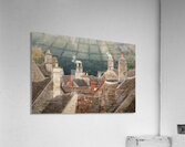 Castle Combe Chimneys Acrylic Print