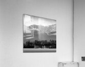 Lake Lucerne Boats Impression acrylique