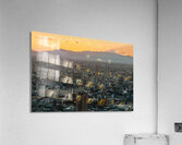 Tokyo and Mount Fuji at Sunset Acrylic Print