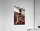 Azabudai Hills at Sunset Impression acrylique