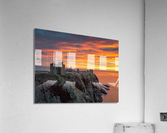 Fire Over Dunnottar Acrylic Print