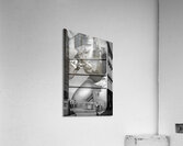 Girl with Magnifying Glass and subject Acrylic Print