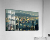 Last Light in Hong Kong Acrylic Print