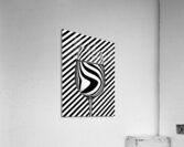 Striped Glass Acrylic Print