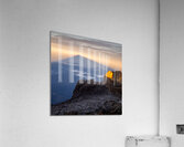 Mount Kinabalu Sunrise Impression acrylique