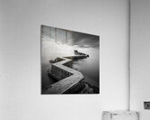 St Monans Breakwater Impression acrylique