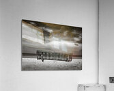Beach Bench Acrylic Print