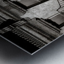 Old Apartments Metal print