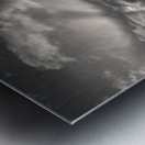 Clouds Over Tod Head Lighthouse Metal print