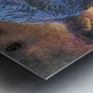 Ballymoney Cow Mural Metal print