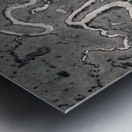 Salt Marsh Channels Impression metal