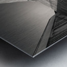 Valletta City Gate Steps Impression metal