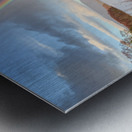 Loch Rannoch Rainbow Metal print