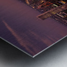 Chicago at Dusk Metal print