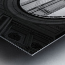 Chicago Cultural Center Window Metal print