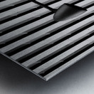 City Lamp Metal print