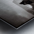 Stormy Day at Dyrholaey Metal print