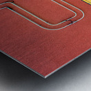 Yellow Door Big Arrow Metal print