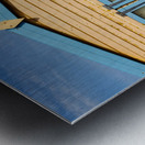 Three Blue Windows Impression metal