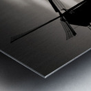 Kinderdijk Silhouette Metal print