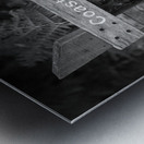 Coast Path Sign Impression metal