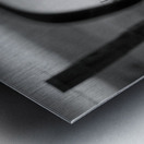 Rearview Rainbow Metal print